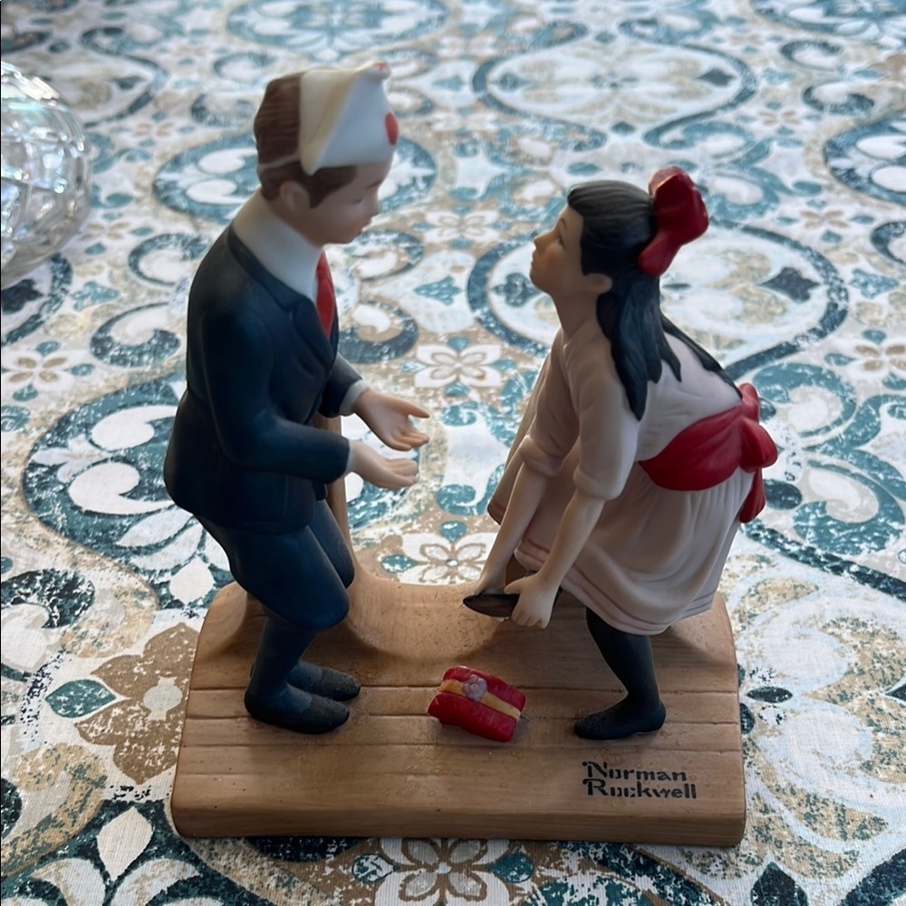 First Dance figurine by Norman Rockwell